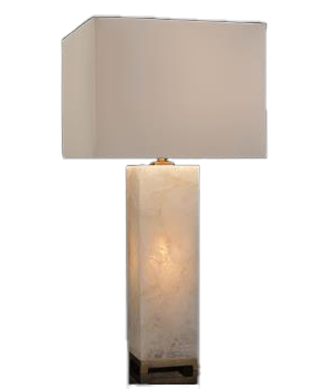 Illuminated Calcite Table Lamp