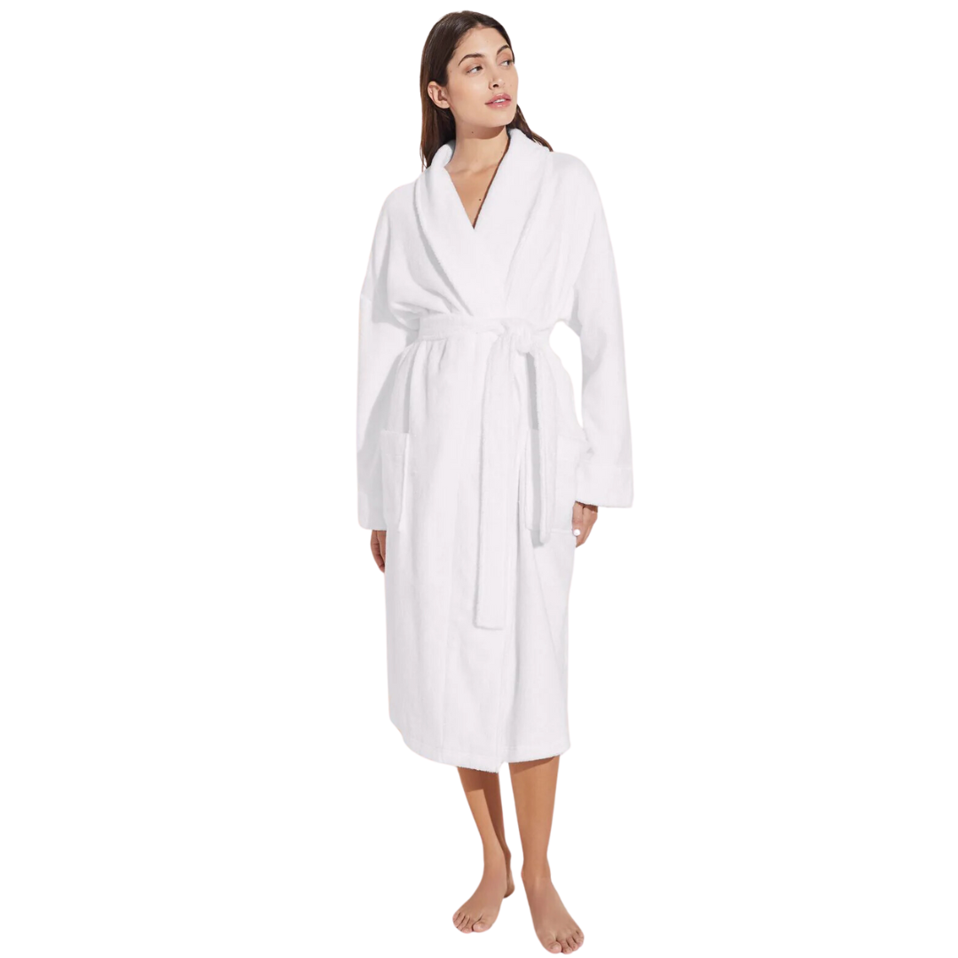 Terry Unisex Robe - White