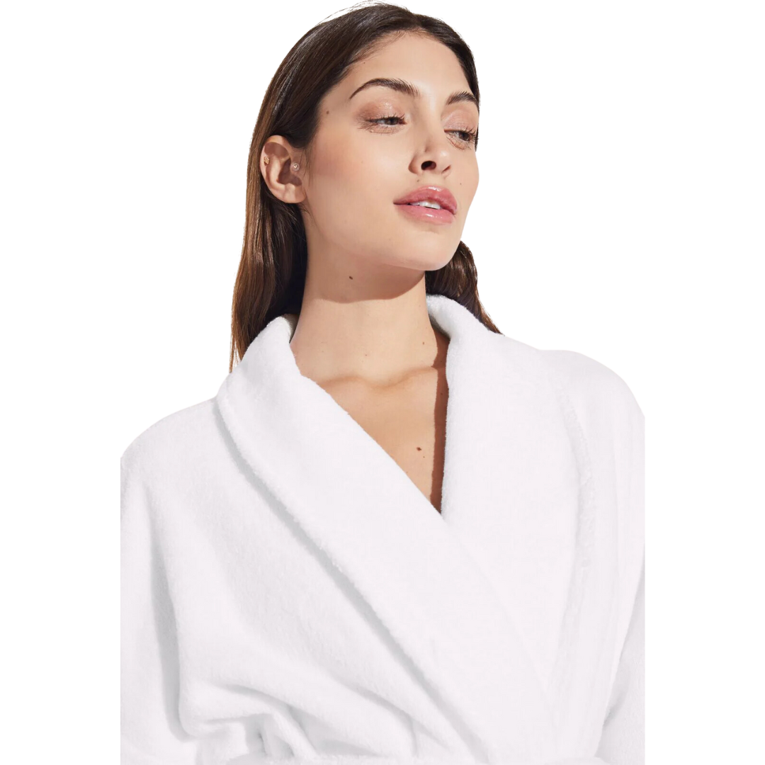 Terry Unisex Robe - White