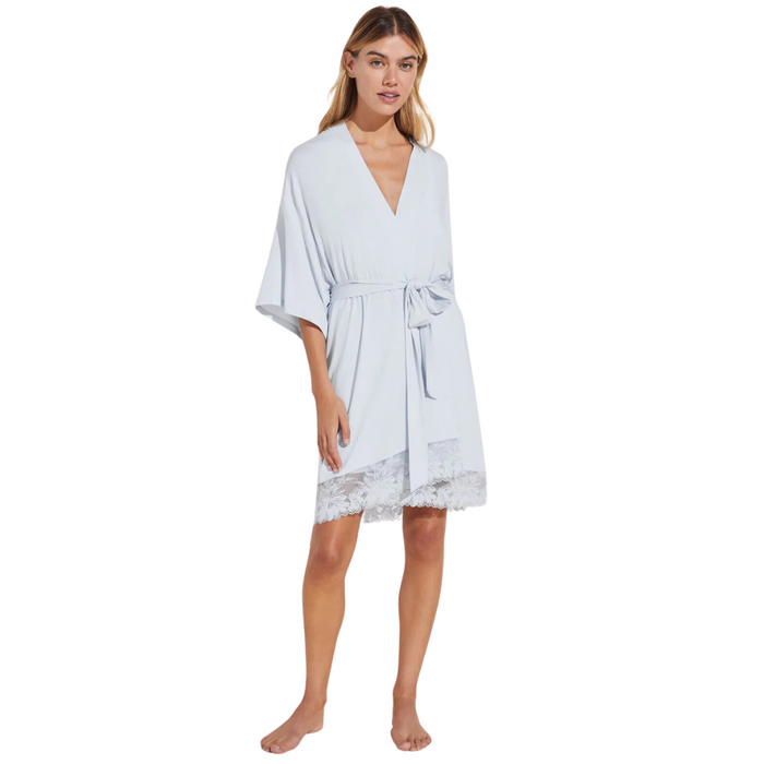 Rosalia Modal Robe- Ice Blue