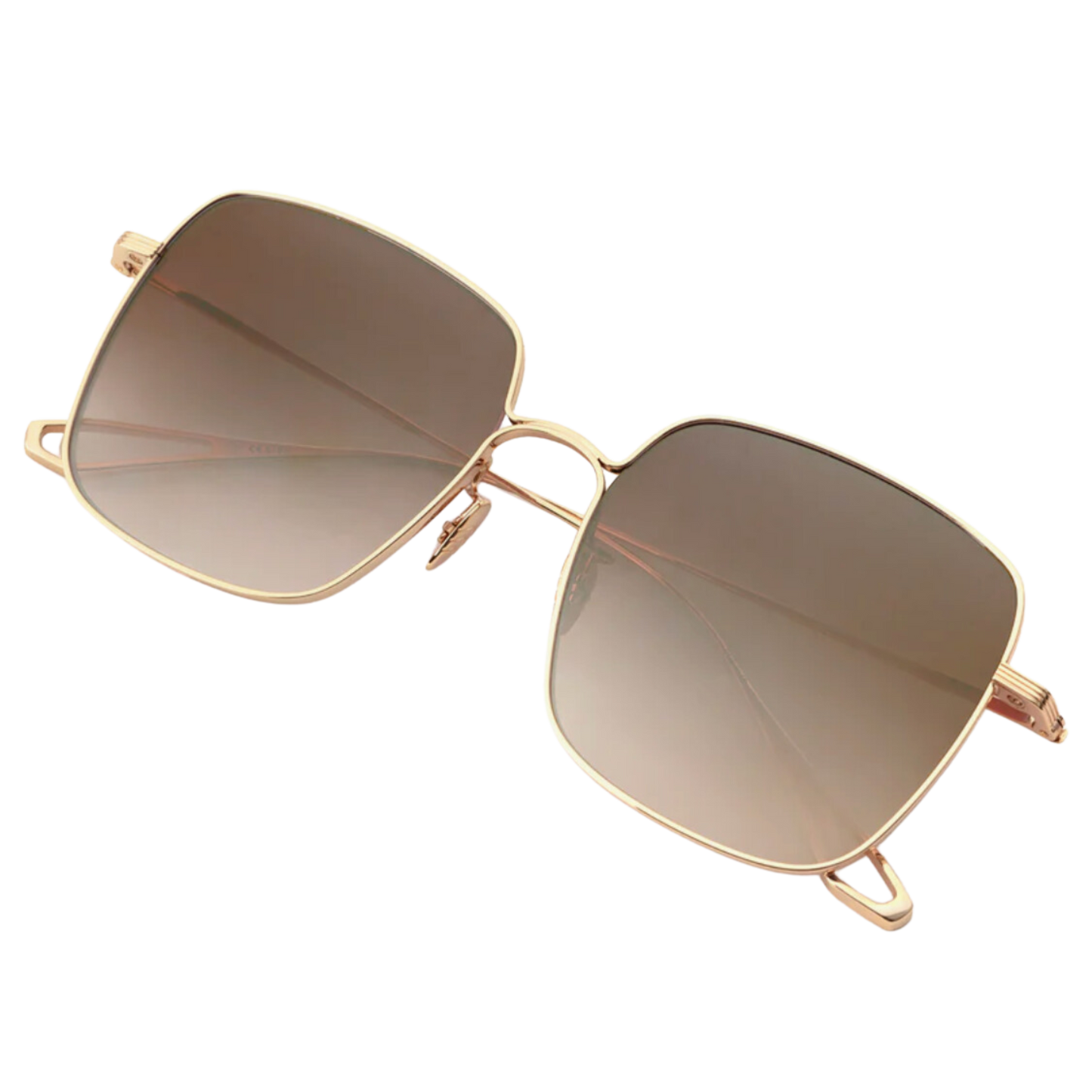 EVE | 24K Titanium - Amber Silver Gradient Mirrored Lens