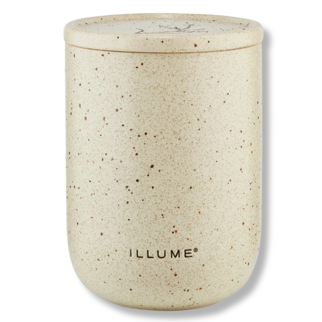 Amber Bergamot Large Outdoor Ceramic Candle