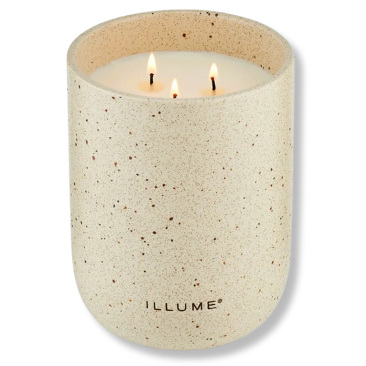 Amber Bergamot Large Outdoor Ceramic Candle