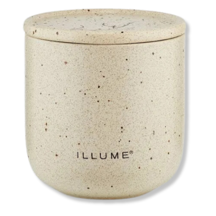 Amber Bergamot Medium Outdoor Ceramic Candle