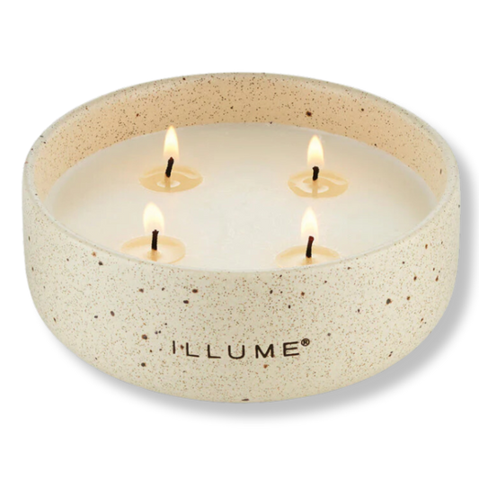 Amber Bergamot Small Outdoor Ceramic Candle