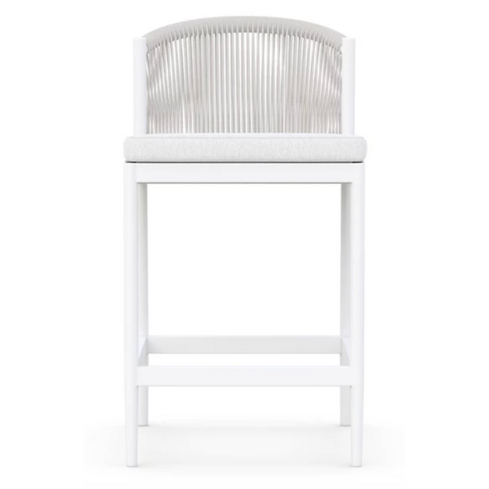 Catalina Counter Stool, Salt Cushion