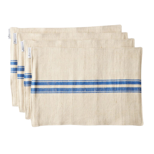 Blue Stripe Placemat Set of 4