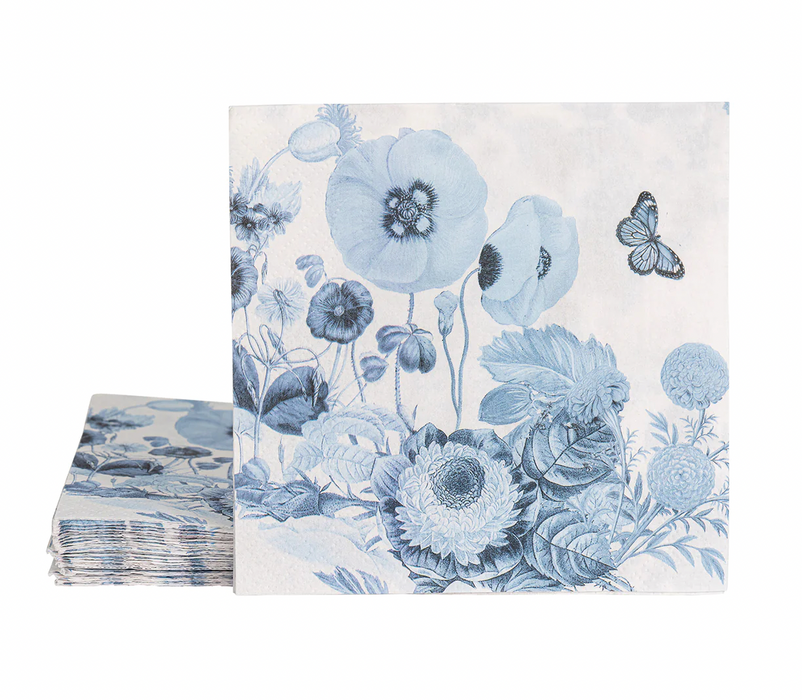 Field of Flowers Chambray Napkins - pk 20