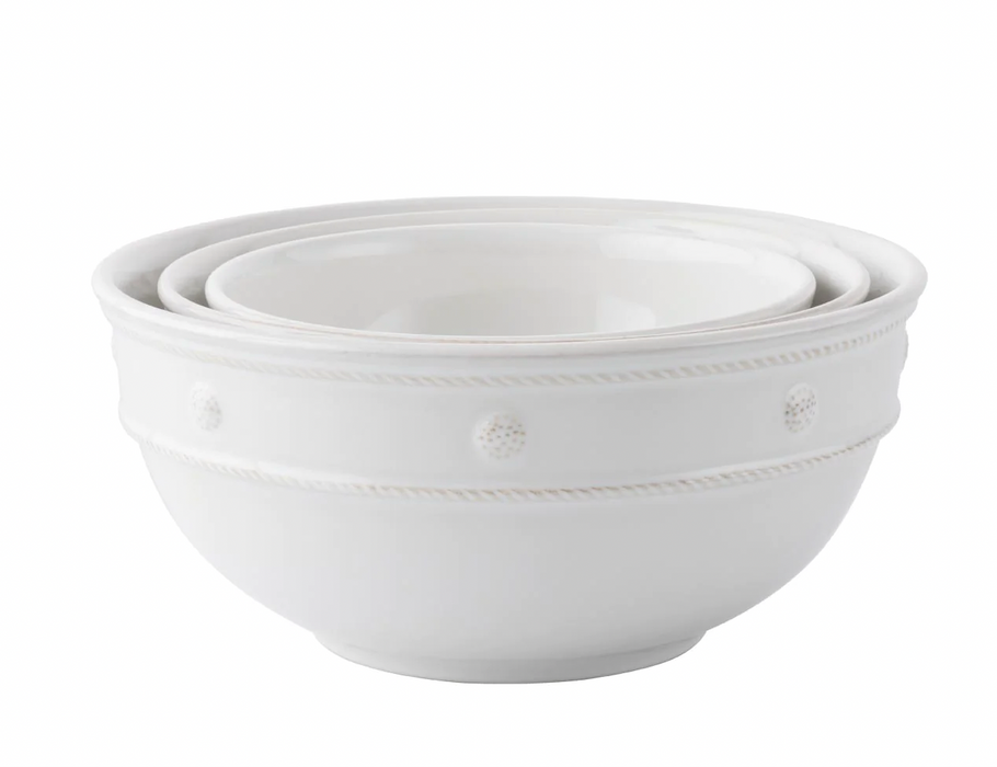 Berry and Thread Nesting Serving Bowl s/3
