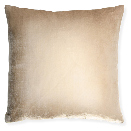 Latte Ombre Velvet Pillow - 22x22