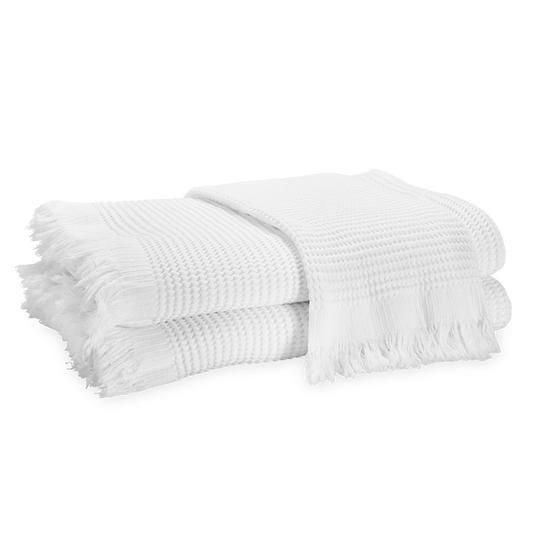 Kiran Bath Towel - White