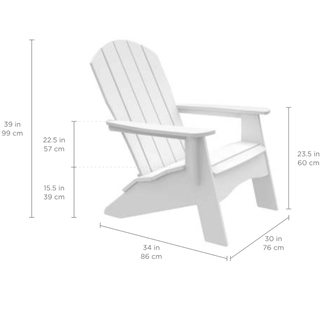 Legacy Adirondack Chair, Navy