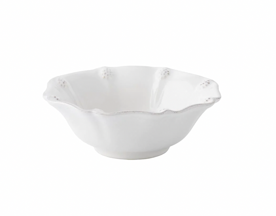 Berry and Thread Berry Bowl - Whitewash