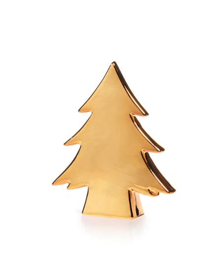 Teton Ceramic Tree - Gold 6.25 in