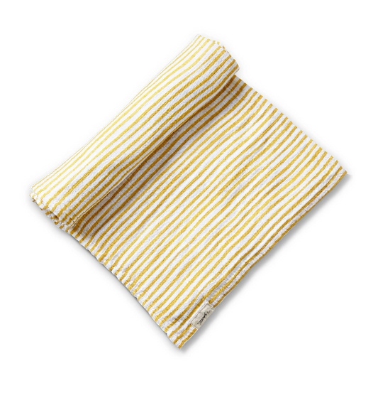 Stripes Away Swaddle - Marigold