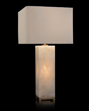 Illuminated Calcite Table Lamp