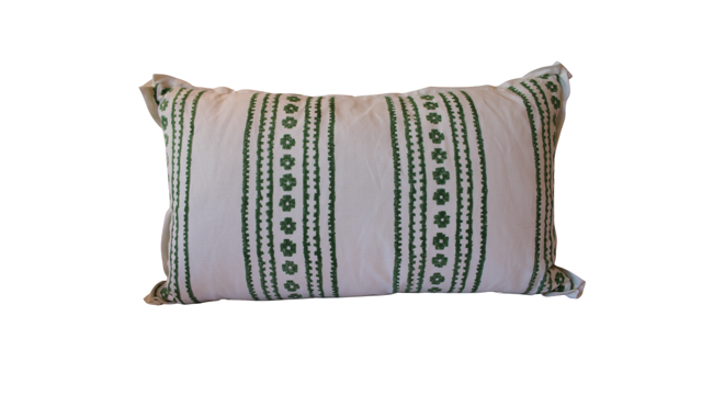 New Haven Green Pillow - 12x22