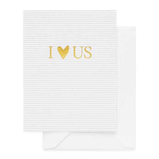 I Heart Us Card