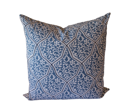 Hillier Blue Pillow - 24x24