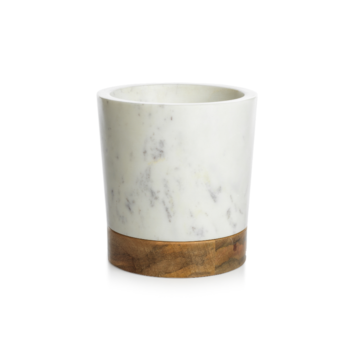 White marble online ice bucket