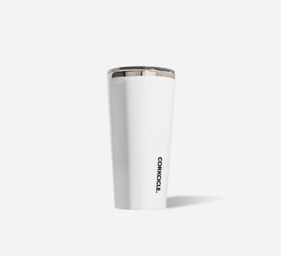 Corkcicle 16oz Tumbler - Classic White