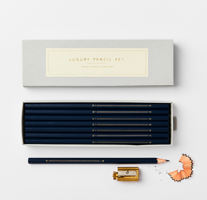 Pencil Set - Navy