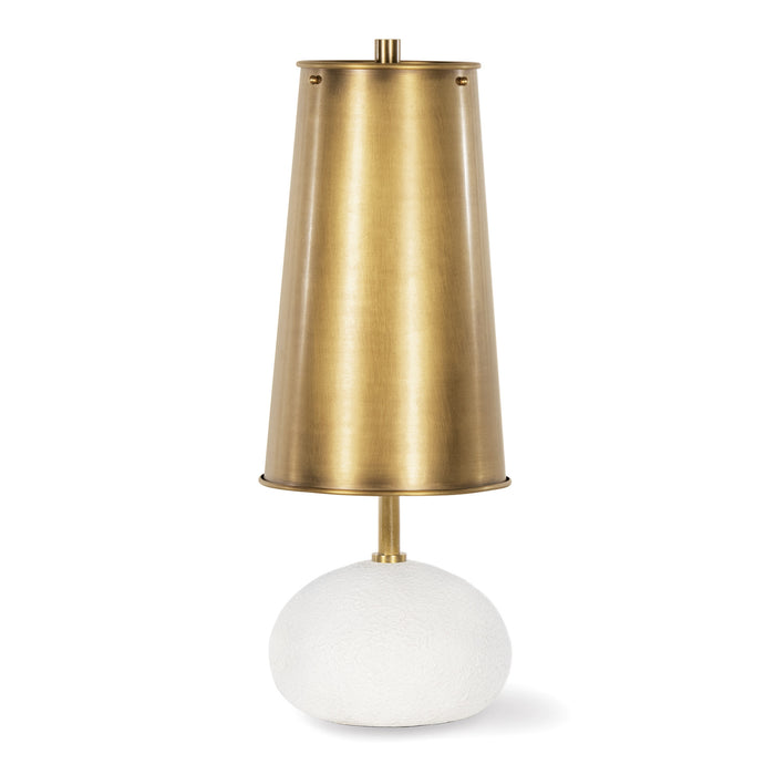Hattie Concrete Mini Lamp - Brass
